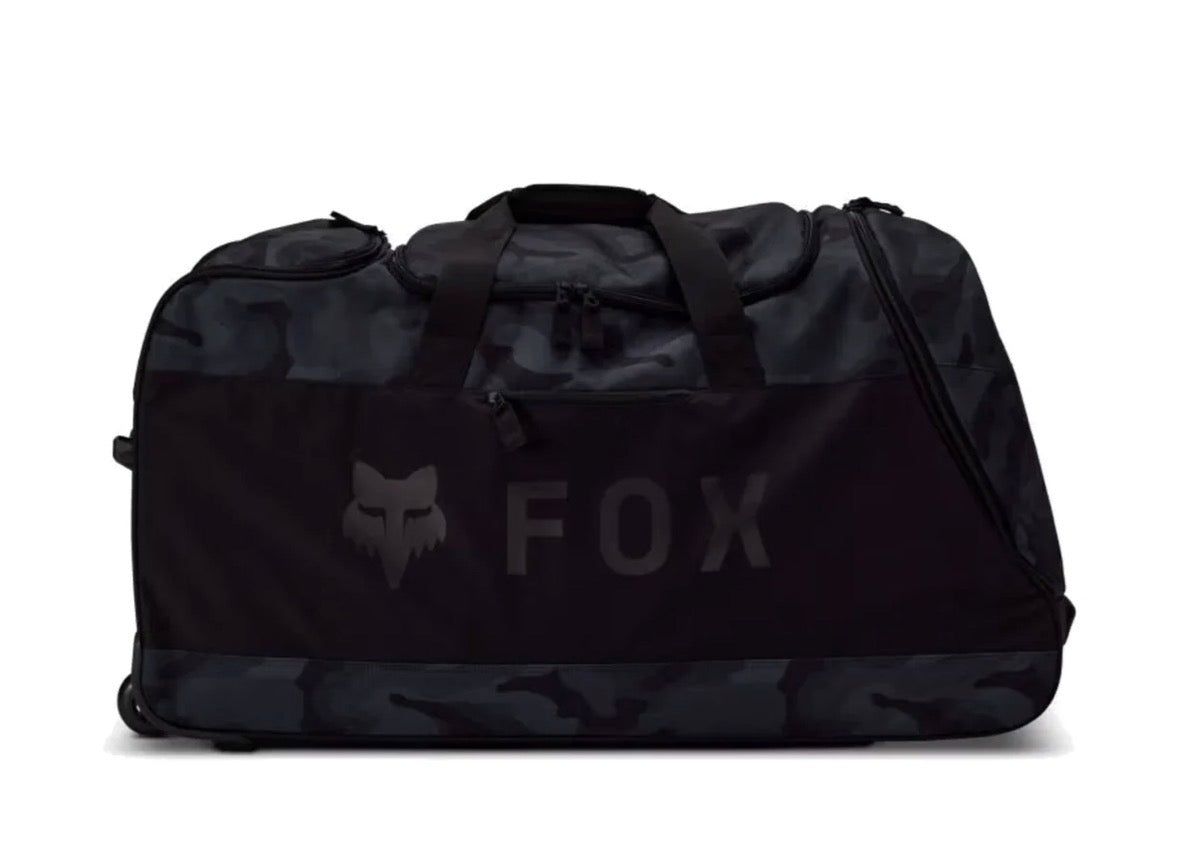 Bolso Fox Shuttle 180 Roller con Ruedas Negro Camo 152 L | Fox