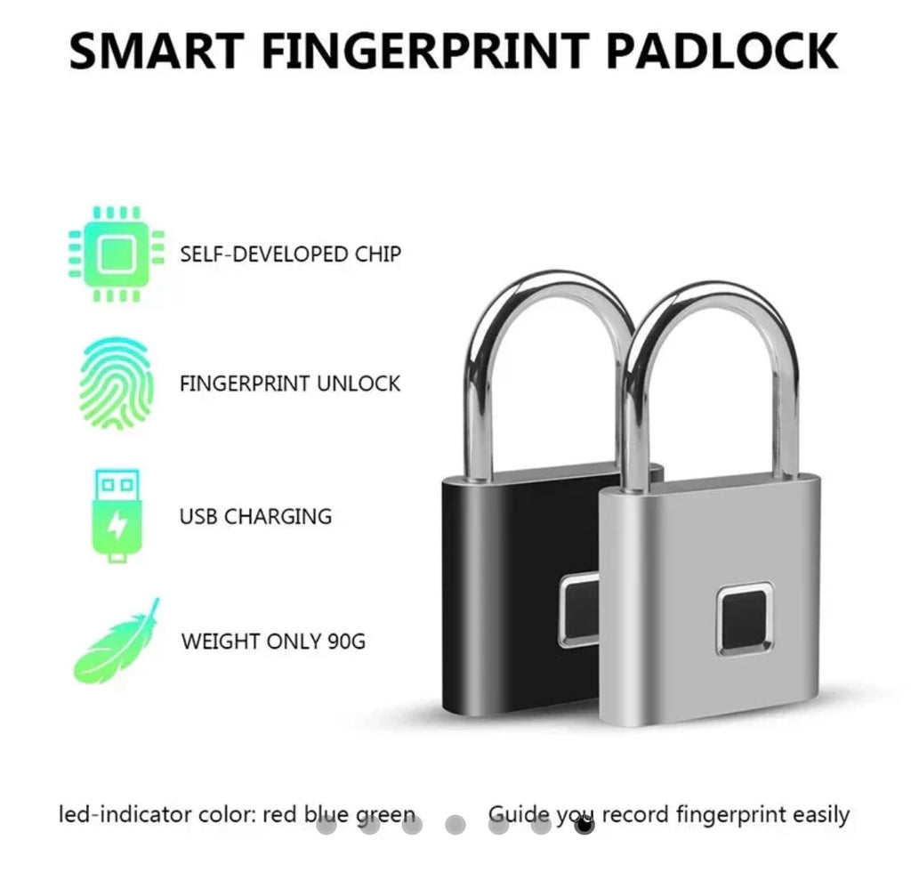 Smart Fingerprint Padlock